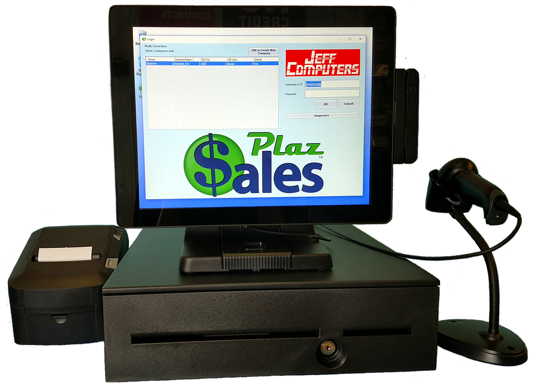 PlazSales Paperless Business Solution Combines POS, Accounting, Customer & Ticket Management & Saves Paper, Time & Money