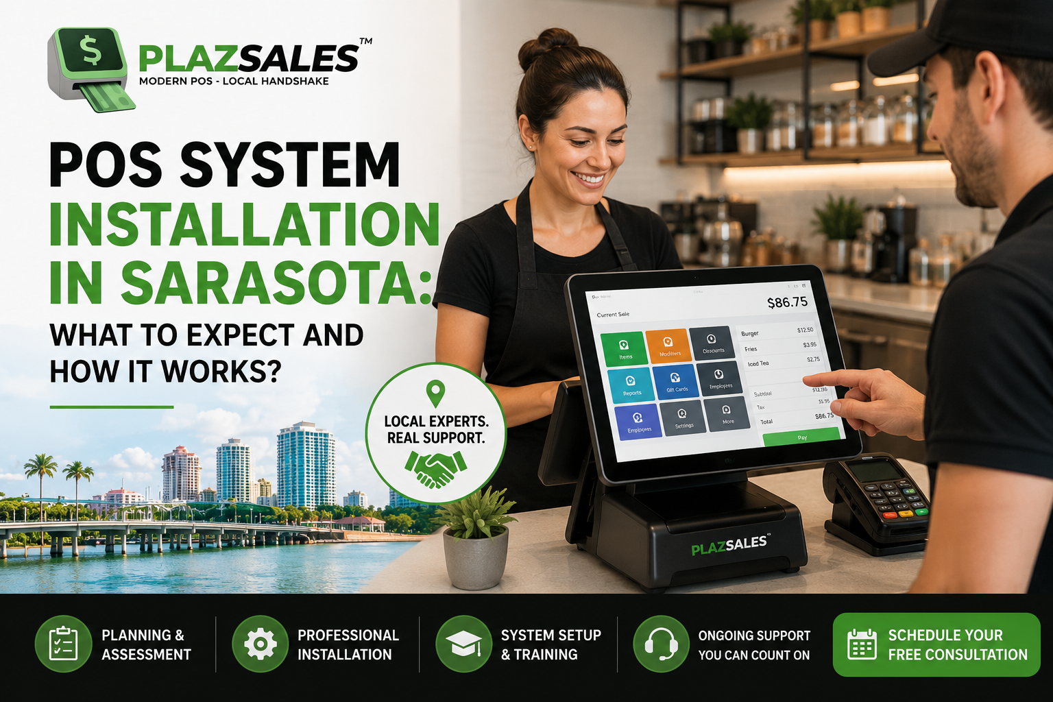 pos installation sarasota